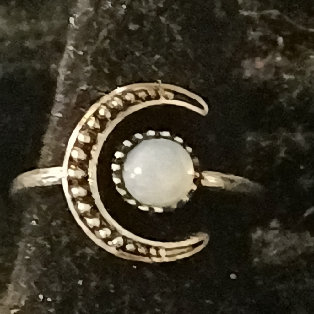 Crescent Moon ring